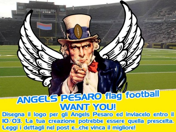 Angels Flag Football logo